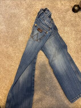 Wrangler Retro boys 6t Blue Denim bootcut Jeans